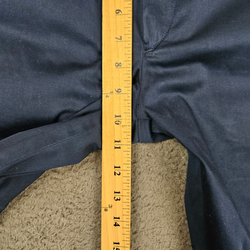 Theory Mens Navy Blue Slim Fit Chino Pants Size 32 - Picture 3 of 9
